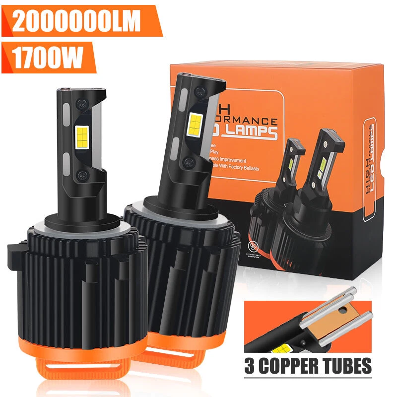 Kit de conversión de faros LED H7 personalizados haz alto/bajo para VW Passat 2012-2019 Foto 2 de 4