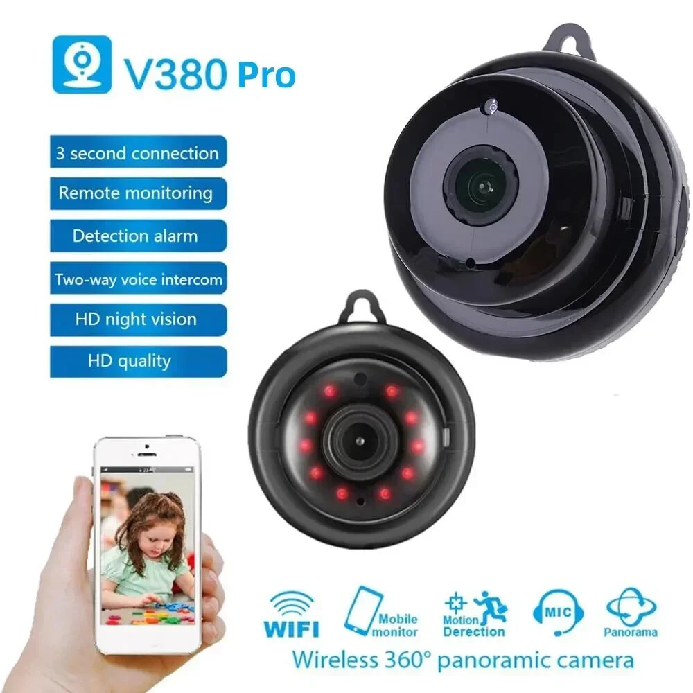 Night Vision V380 Pro Specs V380 Pro 1080P WIFI IP Camera Wireless