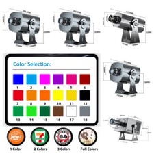 160W-1500W Waterproof LED GOBO Projector Custom Logo for Shop Business Rotate