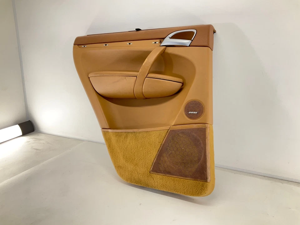 03-06 Panel de moldura interior de puerta trasera izquierda para Porsche Cayenne OEM CM Foto 3 de 4