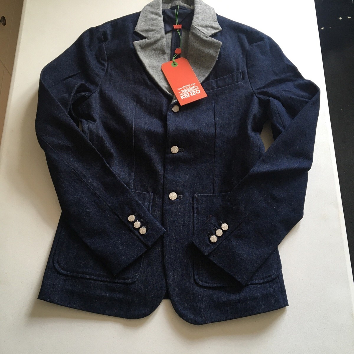 KENZO x LEVIS DENIM BLAZER SIZE XS | eBay
