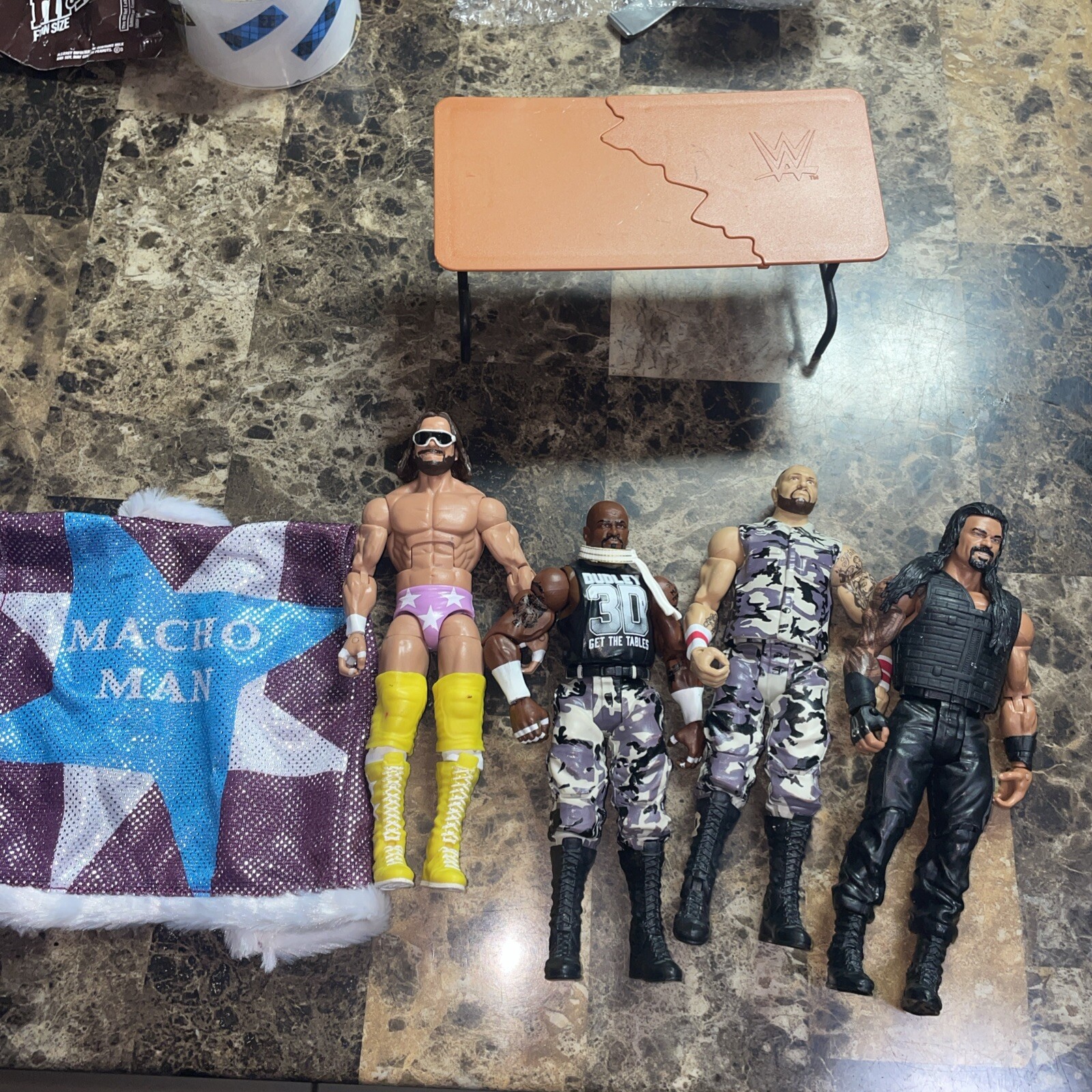 wwe mattel action figure lot