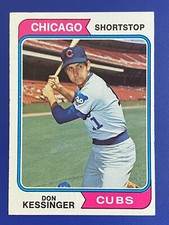 ⚾ 1974 Topps Baseball Base Card #38 Don KESSINGER - EXMT or better ⚾