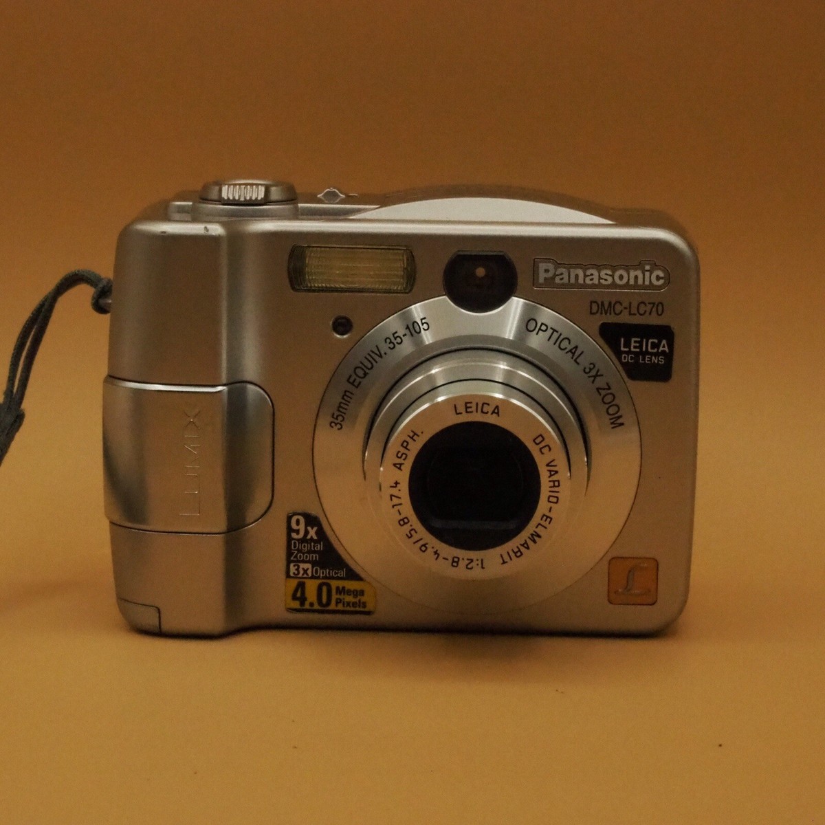 Panasonic Lumix DMC-LC70 4MP Digital Camera with 3x Optical Zoom