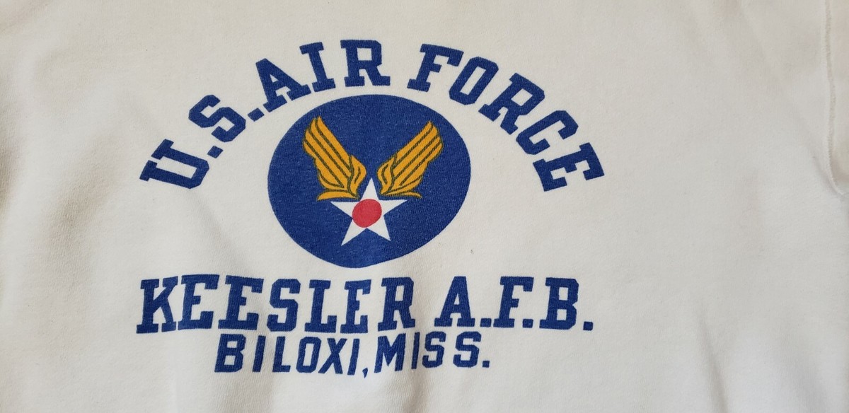 Vintage Champion US AIR FORCE Sweatshirt Size L Super Rare T Shirt