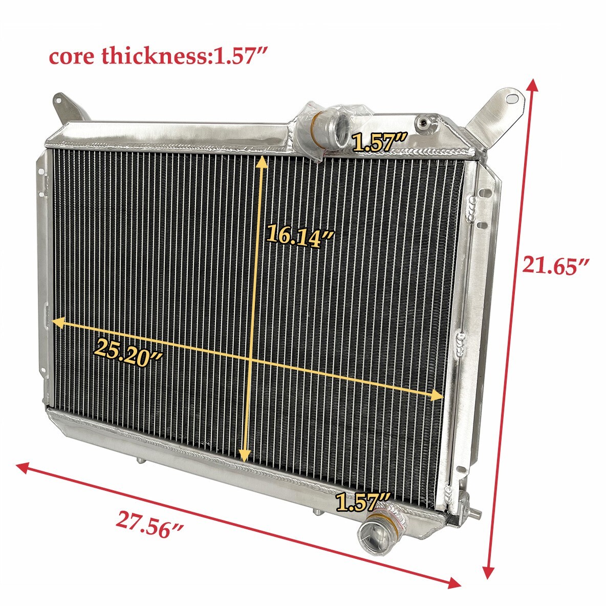 Cooling Radiator Fit 1984-1989 88 Nissan 300ZX Fairlady Z Z31 VG30