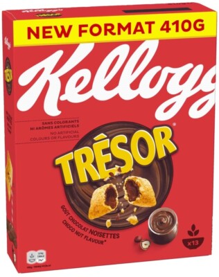 Kelloggs Tresor Choco Nut - Cerealien - 410g