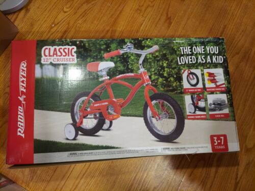 Radio Flyer Classic 12 inch Red Cruiser Bicycle Bike 01202 Kids 3-7 years  old 16751012025 | eBay