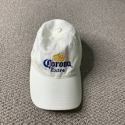 Corona Extra Mens Cap Hat One Size White Marcas Modelo Baseball Beer Dad