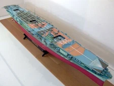 1:200 Scale Japanese aircraft carrier Zuikaku DIY Handcraft Paper Model Kit
