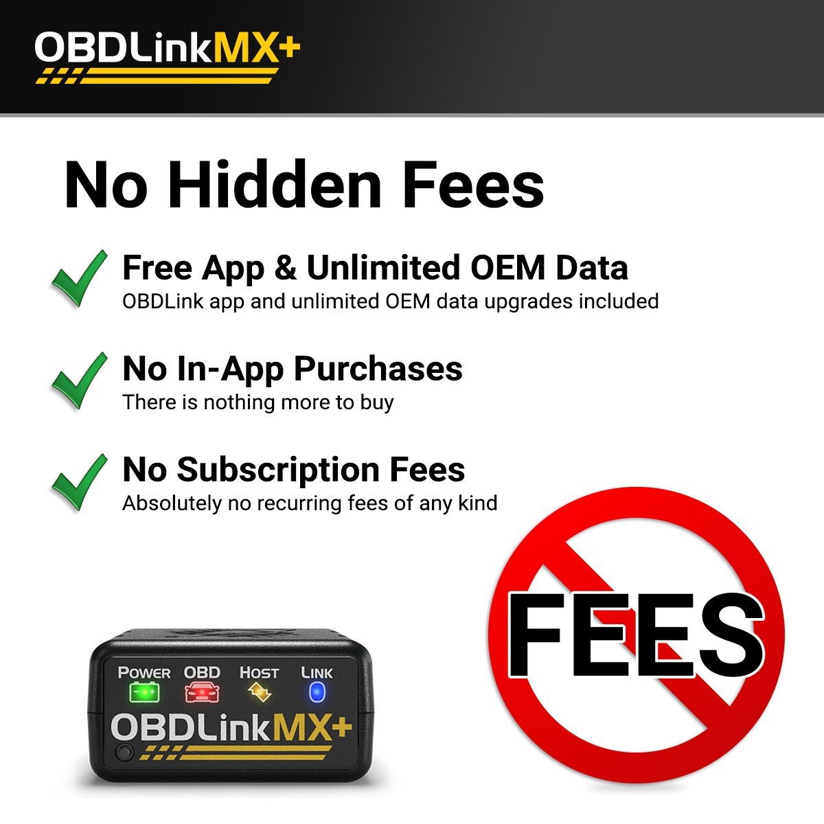 OBDLink MX+ Bluetooth OBD2 Scanner, Trip-Logger and Vehicle Data