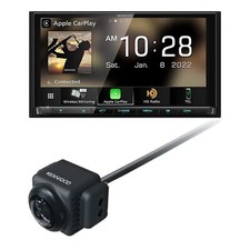 KENWOOD DMX958XR 6.8" AM FM HD CarPlay, Android Auto, CMOS-740HD Camera Bundle