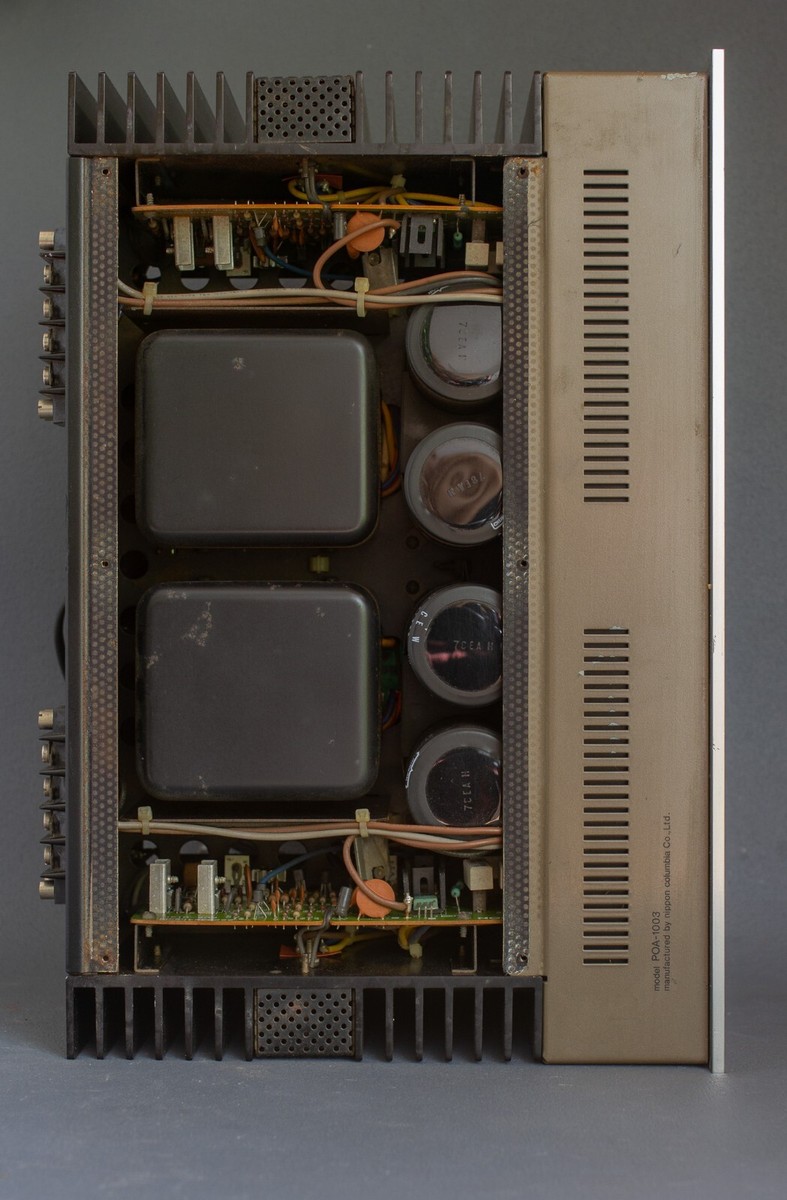 Amplifier Set Up Denon Power Amplifier POA-1003 + PRA-1003
