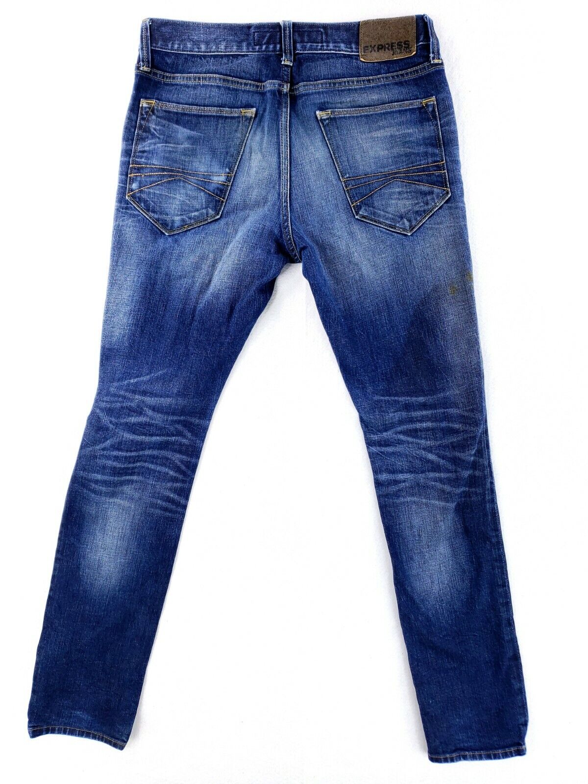 Express Alec Super Skinny Fit 30x32 Menapos S Blue Jeans Stretc Revistalaisla Com Ar