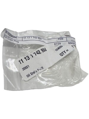#ad 11131742994 Oil Drain Plug **SALE** $11.99