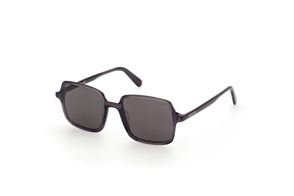 Moncler SHADORN ML0212 01D Negro Polarizado Plástico Gafas de sol Marco 51-19-145 St Foto 2 de 4