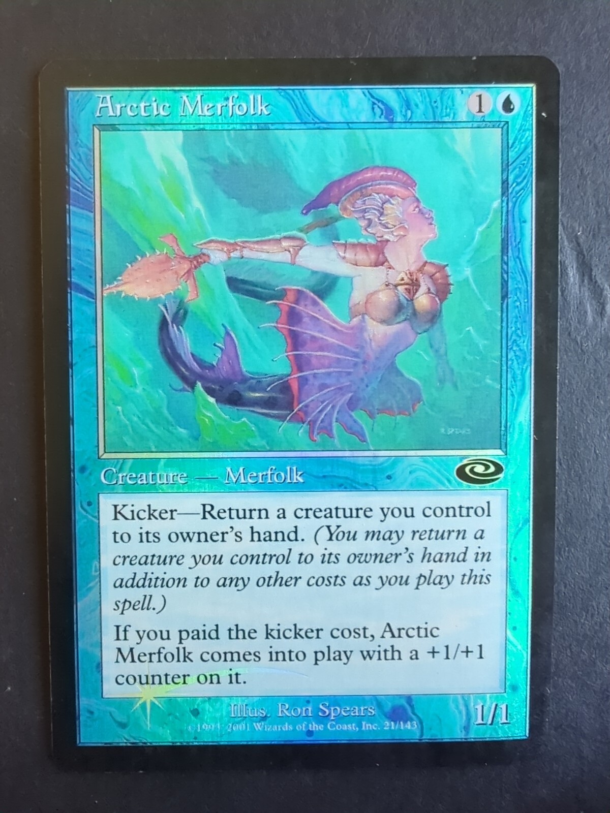 Arctic Merfolk - Foil Planeshift LP MTG
