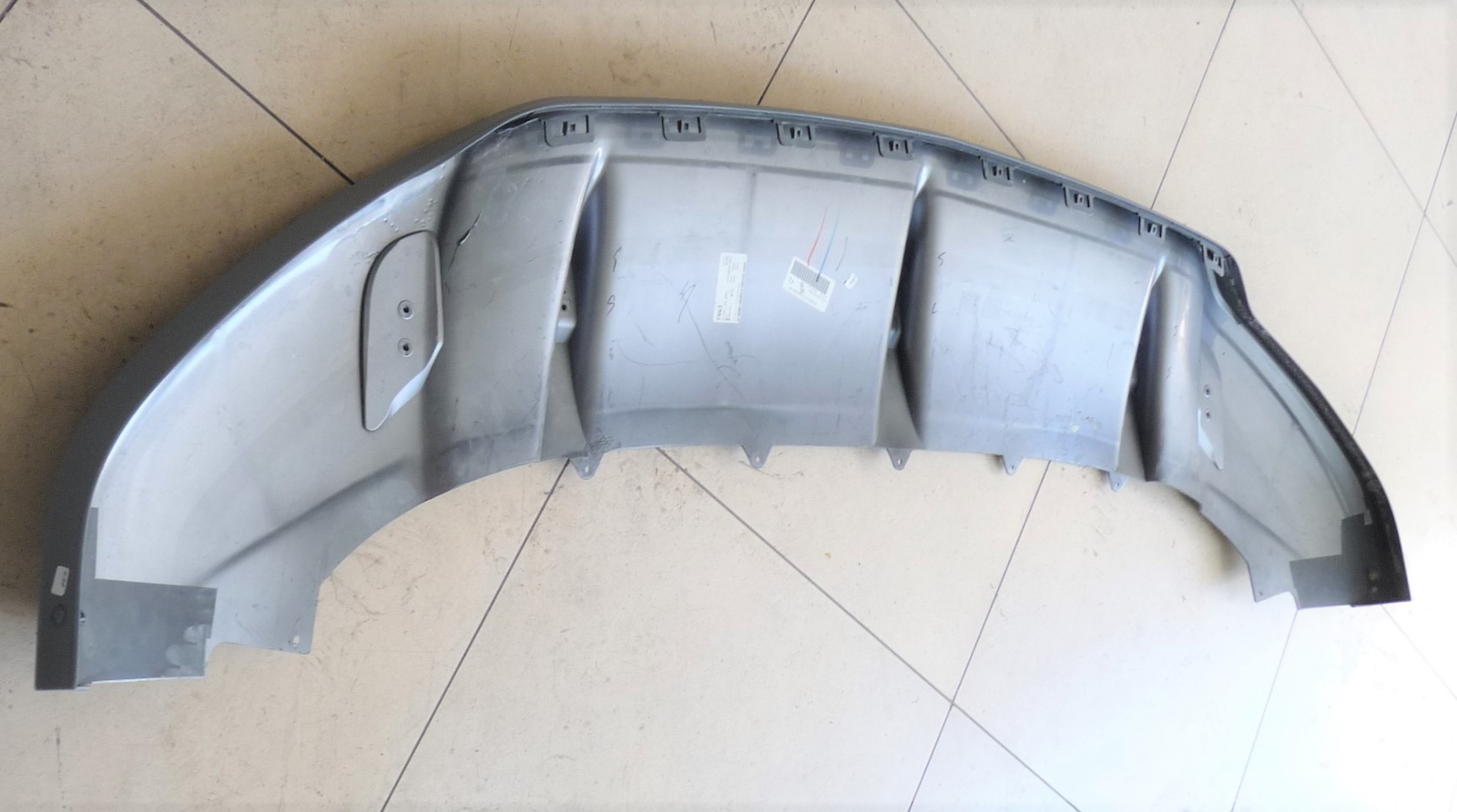 21-22 Bentley Bentayga Gen 2 BY636-2 Front Bumper Lower Splitter Diffuser OEM