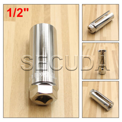 Silver Drive Oxygen Sensor Socket 22mm 1/2