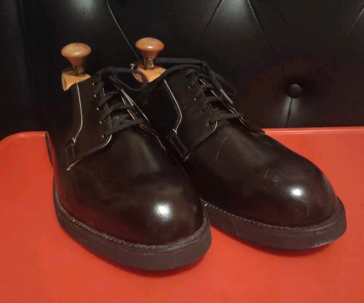 Red Wing Postman Oxford Shoes Mens 10/11H Black Leather Red Wing Postman Oxford Shoes Mens 10/11H Black Leather