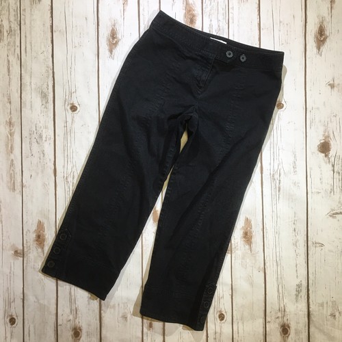 Ann Taylor LOFT Cropped Black Dress 