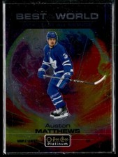 2020-21 O-Pee-Chee Platinum Best in the World Auston Matthews #BW-4 H4R4J