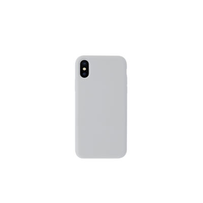 KMP Silikon Schutzhülle für iPhone XS Max Quiet Gray
