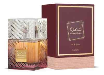Lattafa Khamrah Dukhan 3.4oz EDP Spray Unisex New In Box Free Shipping.