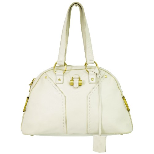 Yves Saint Laurent MUSE PYTHON HANDBAG - BLUE | eBay