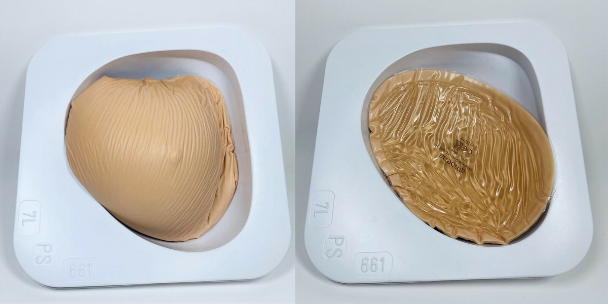 Amoena Essential Deluxe Light 269 3E Breast Form - Ivory SIZE 7 | eBay