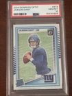 2025 Donruss Optic Jaxson Dart PSA 10 Rookie RC #273 Gem Mint Giants