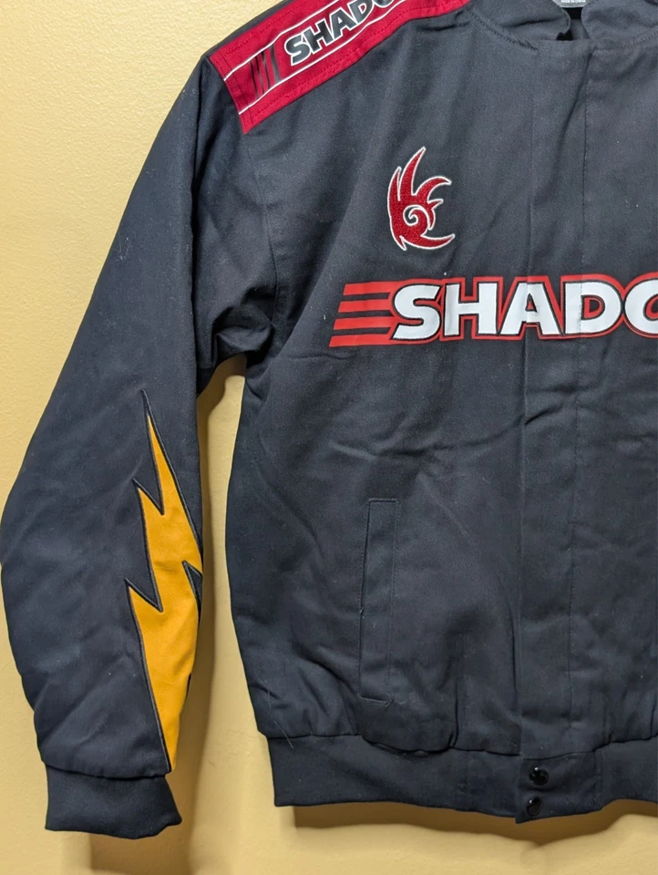 Chaqueta negra Sonic the Hedgehog Shadow Flaming Racing talla pequeña Foto 3 de 4