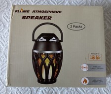 Flame Atmosphere Speakers - Multi Sync Tech - Bluetooth - New