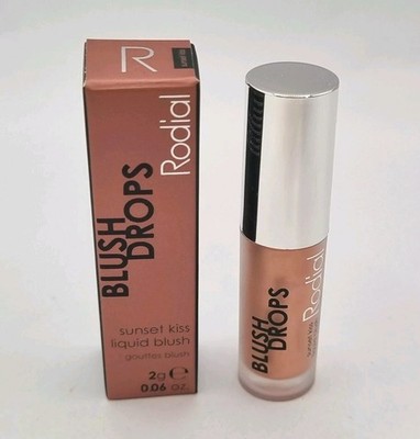   Rodial Blush Drops Sunset Kiss Liquid Blush 2g Reisegröße Brandneu Originalverpackt