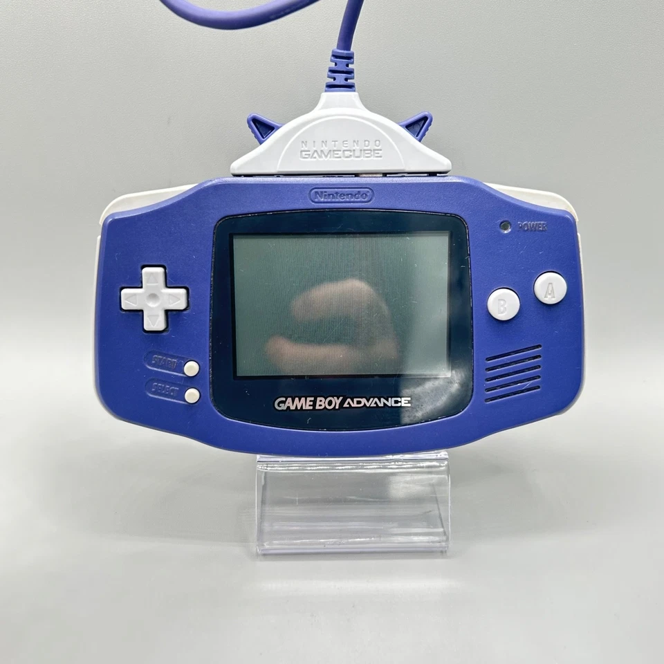 NINTENDO GAMECUBE CAVO 💎 GAMELINK GAME BOY ADVANCE CABLE FUNZIONANTE TESTATO 🎁 - Immagine 3 di 3