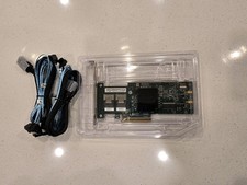 LSI SAS 9220-8i 2 Port SAS HBA Controller With Latest IT Firmware SATA Cables