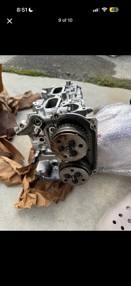 Par de culatas Subaru 2.0 BRZ Toyota 86 FR-S 2013-2020 SIN CARGA CENTRAL Foto 3 de 4