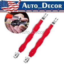 2PCS Electrical Terminal Connector Separator Removal Tool for Automotive 7.5inch