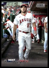 Mike Trout 2023 Stadium Club #179 Angels MLB READ FREE SHIPPING AutographDen
