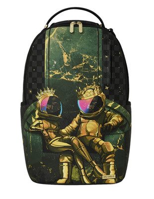 Sprayground Astromane & Queen Backpack New Black Bookbag School Travel Bag
