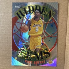 Topps 2000-01 Hidden Gems Kobe Bryant HG3 Los Angeles Lakers Basketball Card