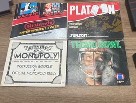 Original Nintendo NES Console Bundle Lot w/ 21 Games  Controllers Manuals Tested