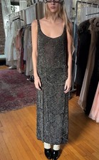 1920s intricate beaded flapper gown XS-S