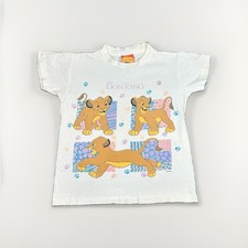 Vintage 1994 Disney The Lion King Simbas T-Shirt Kids Small