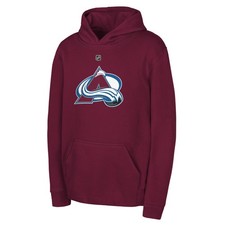 Youth Outerstuff-Burgundy Colorado Avalanche Primary Logo Pullover Hoodie