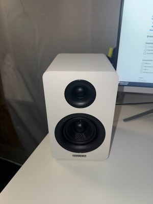 Sanyun SW208 3'' Active Bluetooth 5.0 Bookshelf Speakers   60W 3'', White