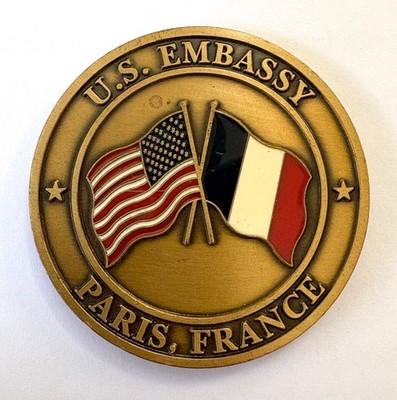 U.S. Embassy Paris, France Challenge Coin, Combined shipping