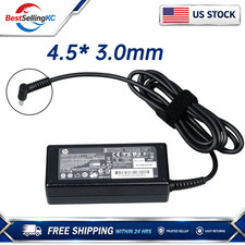 65W 19.5V 3.33A AC Adapter for HP Pavilion 14 15 Series Smart Blue Tip Charger