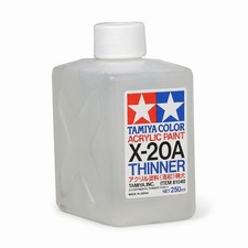Tamiya - X-20A Acrylic thinner, 250ml
