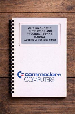 Commodore C128 Diagnoseanleitung Fehlerbehebungsanleitung